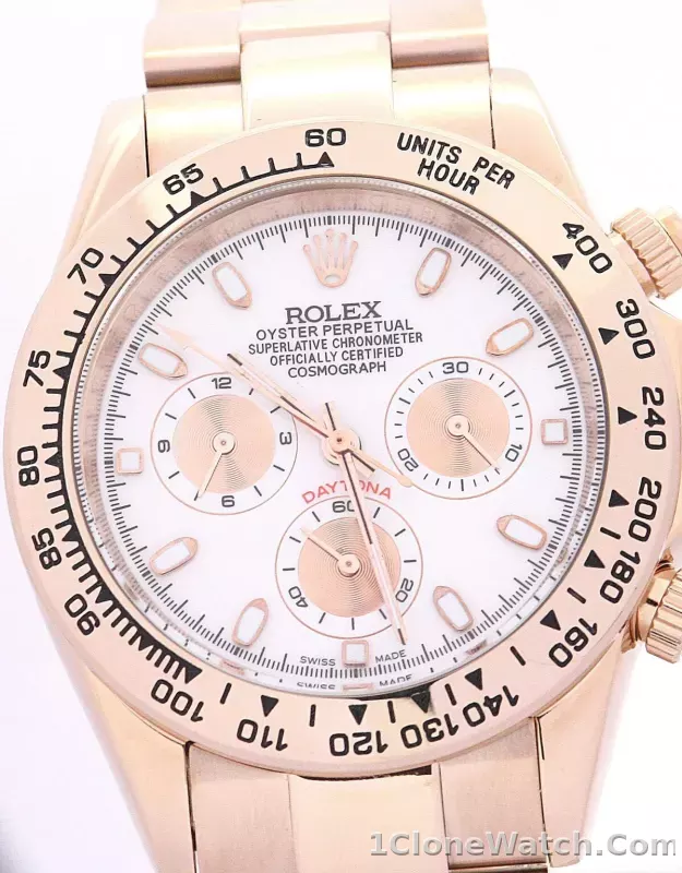 Rolex Daytona 40mm Ivory Dial 116505 - detail