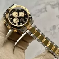 Superclone Rolex Daytona Black Diamond Dial 126503 - view 3
