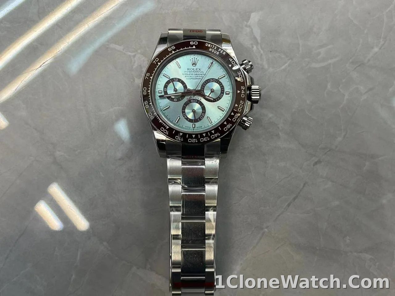 Superclone Rolex Daytona 40 mm 126506  Platona  Open Caseback - detail