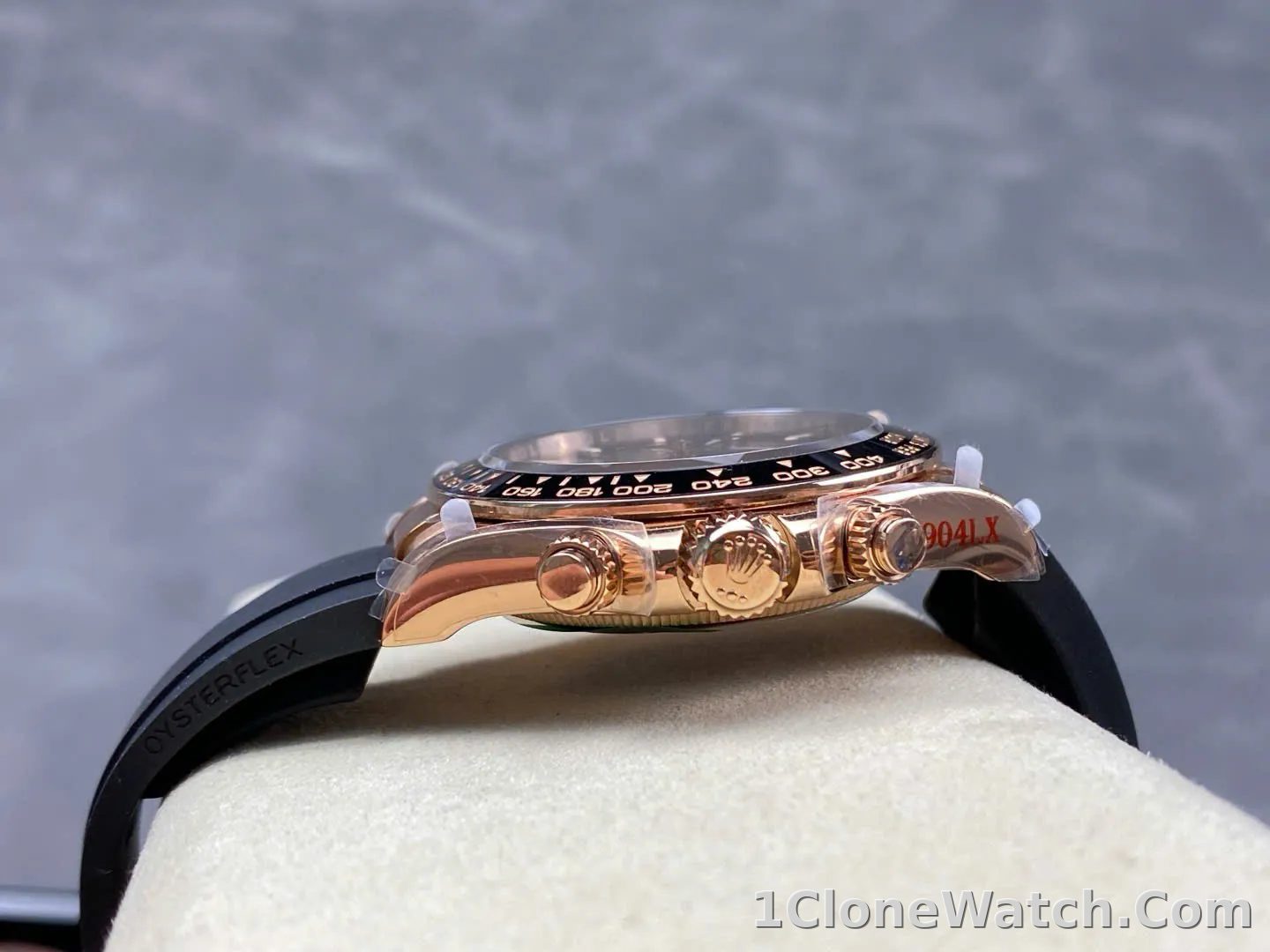 Superclone Rolex Daytona 40 mm 126515LN Bright Chocolate Dial - detail