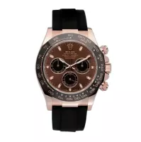 Rolex Daytona Men’s 40mm m116515ln-0041 Rubber Band Rose Gold-tone - view 1