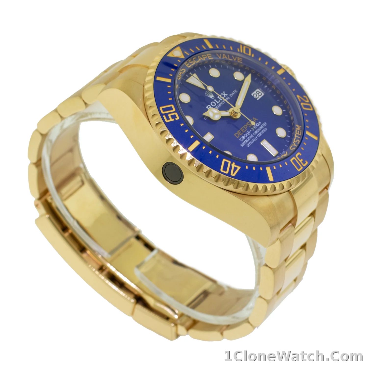 Superclone Rolex Deepsea Sea-Dweller 44mm 136668LB 2025 - detail