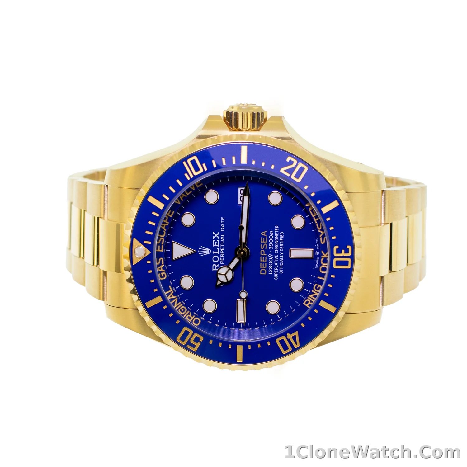 Superclone Rolex Deepsea Sea-Dweller 44mm 136668LB 2025 - detail