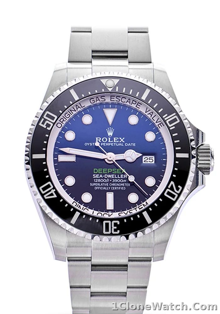 Superclone Rolex Deepsea 44mm James Cameron Dial 126660 - detail