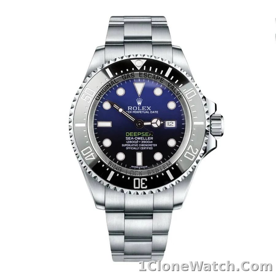 ROLEX DEEPSEA BLACK DIAL STAINLESS STEEL 44MM SWISS REPLICA 116660.4