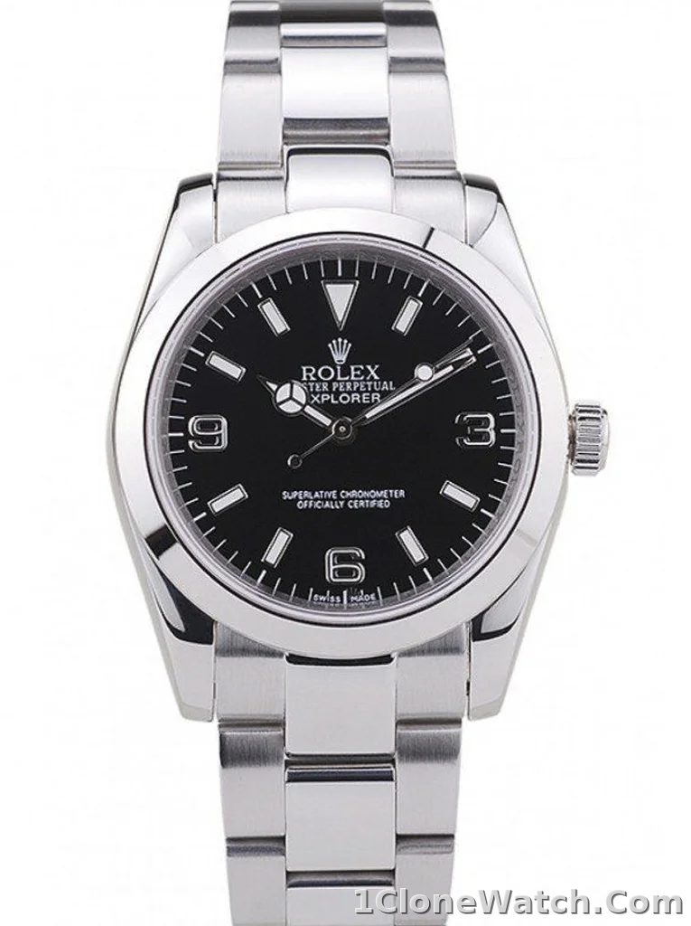 Superclone Rolex Explorer 36mm Black Dial SRL156 14270