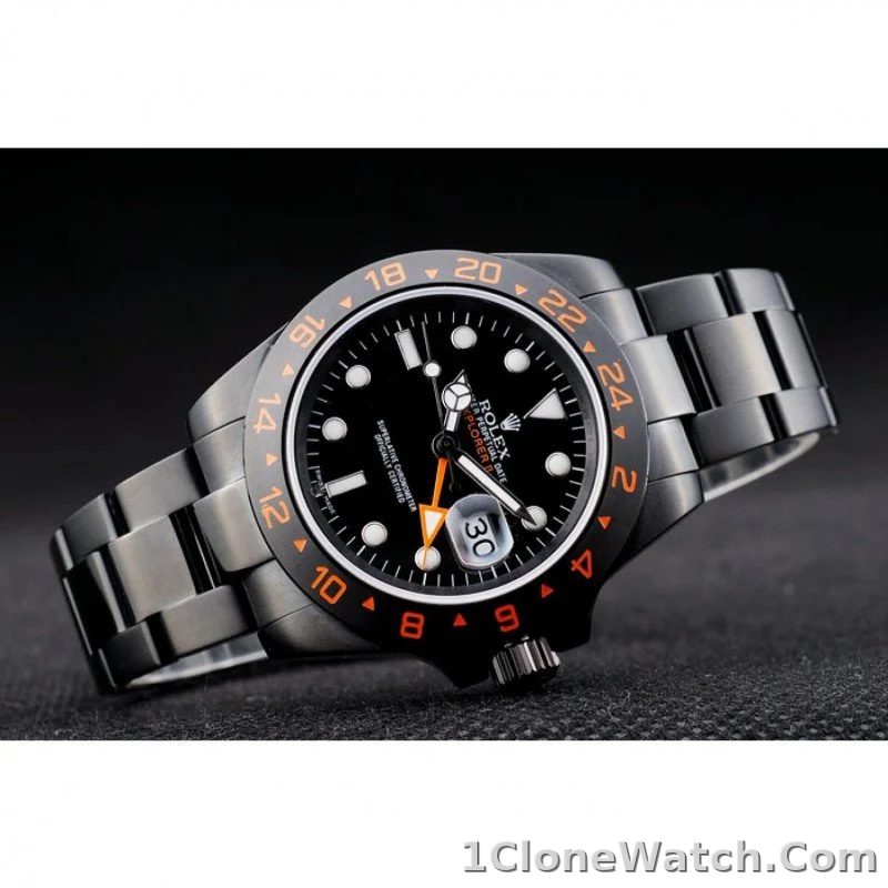 Superclone Rolex Explorer 40mm Black Dial 98240 - detail