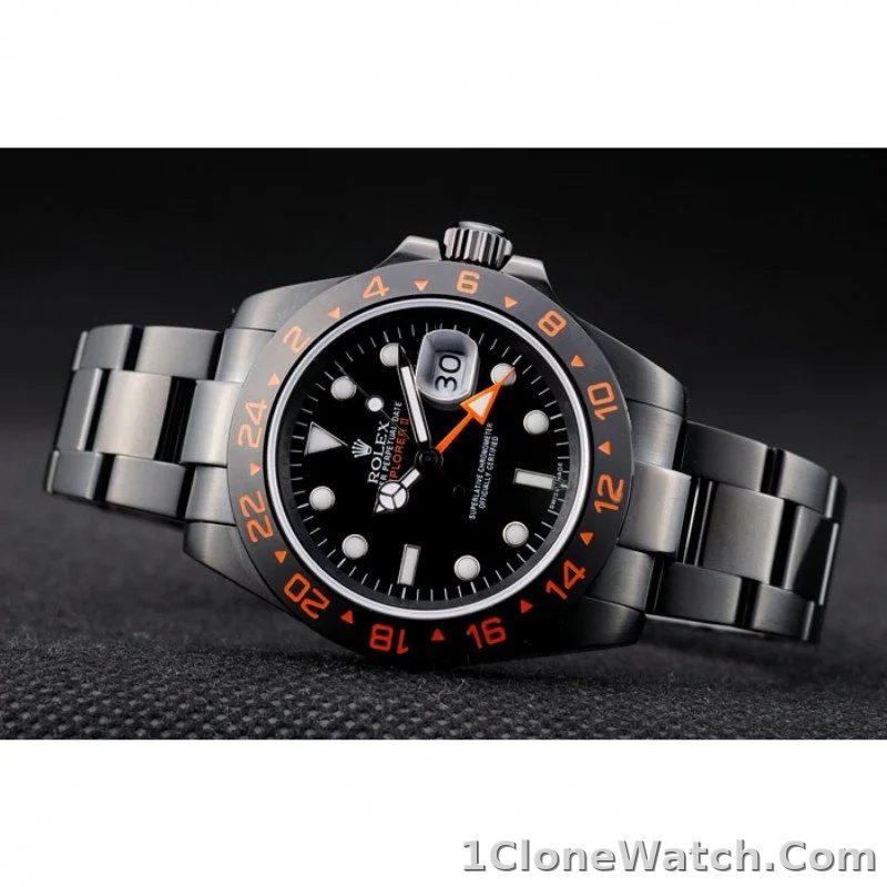 Superclone Rolex Explorer 40mm Black Dial 98240 - detail