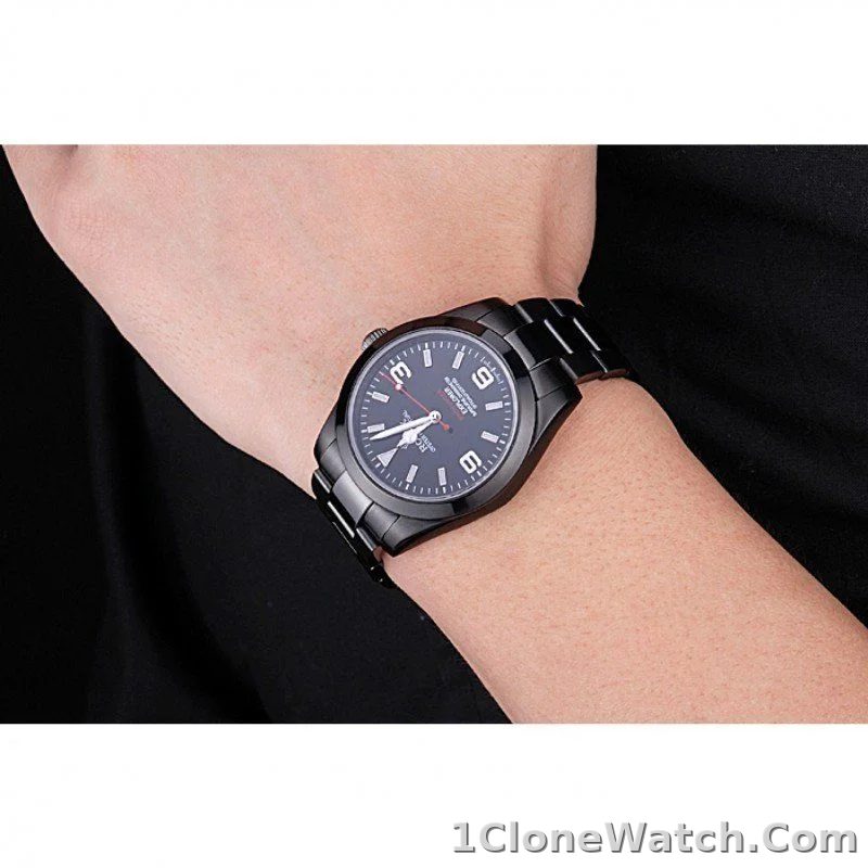 Rolex Explorer 39mm Black Dial 622549 - detail
