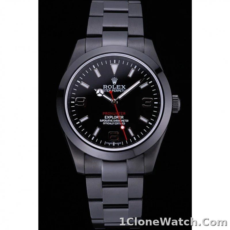 Rolex Explorer 39mm Black Dial 622549 - detail