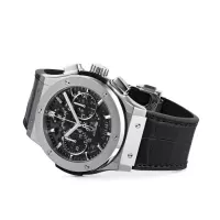 Hublot Classic Fusion Men Automatic Skeleton Leather Watch 525.NX.0170.LR - view 3