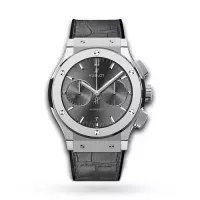 Hublot Classic Fusion Men Automatic Grey Alligator Watch 521.NX.7071.LR - view 1
