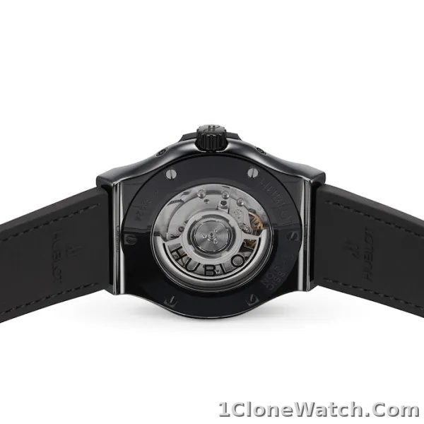 Hublot Classic Fusion Men Automatic Black Alligator Watch 547.CX.0170.LR - detail