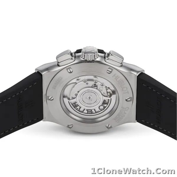 Hublot Classic Fusion Men Automatic Grey Alligator Watch 521.NX.7071.LR - detail