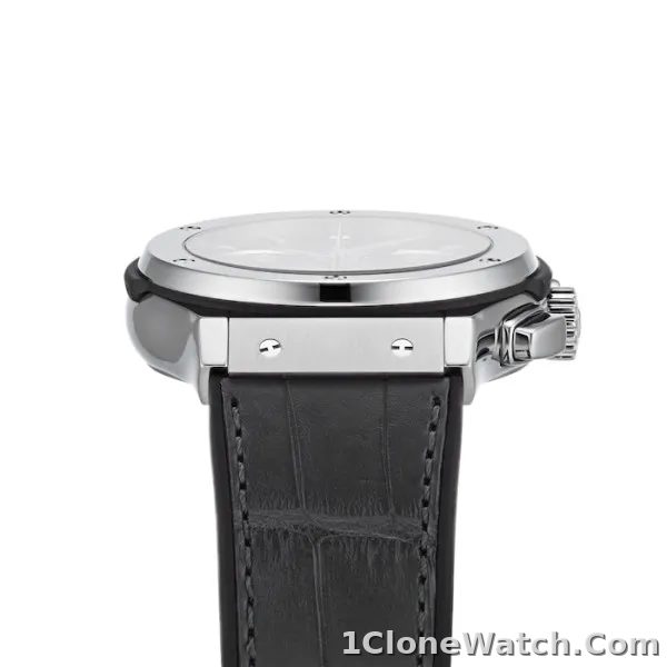 Hublot Classic Fusion Men Automatic Grey Alligator Watch 521.NX.7071.LR - detail