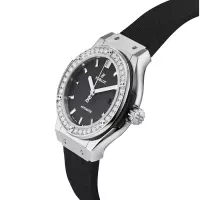 Hublot Classic Fusion Women Automatic Black Rubber Watch 582.NX.1170.RX.1204 - view 5