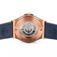 Hublot Classic Fusion Men Automatic Blue Leather Watch 511.OX.7180.LR - view 5