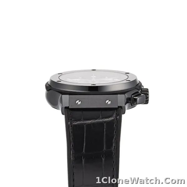 Hublot Classic Fusion Men Automatic Black Alligator Watch 525.CM.0170.LR - detail