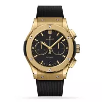 Hublot Classic Fusion Men Automatic Black Rubber Watch 541.VX.1130.RX - view 1