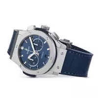 Hublot Classic Fusion Men Automatic Blue Rubber and Alligator Watch 541.NX.7170.LR - view 3