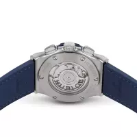 Hublot Classic Fusion Men Automatic Blue Rubber and Alligator Watch 541.NX.7170.LR - view 5
