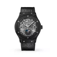Hublot Classic Fusion Men Automatic Black Alligator Watch 547.CX.0170.LR - view 1