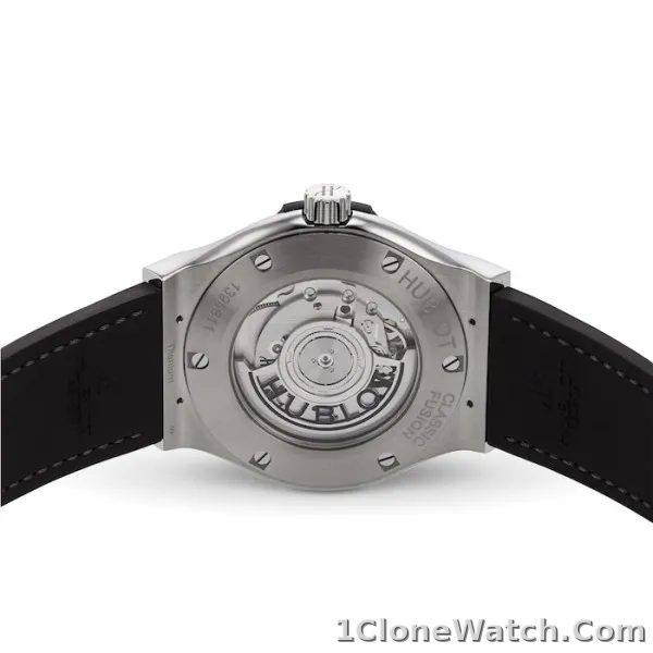 Hublot Classic Fusion Men Automatic Grey Alligator Watch 542.NX.7071.LR - detail