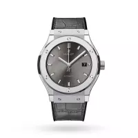 Hublot Classic Fusion Men Automatic Grey Alligator Watch 542.NX.7071.LR - view 1