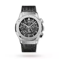 Hublot Classic Fusion Men Automatic Skeleton Leather Watch 525.NX.0170.LR - view 1