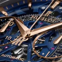 Hublot Classic Fusion Men Automatic Blue Rubber Watch 525.OX.5180.RX.ORL21 - view 3