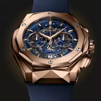 Hublot Classic Fusion Men Automatic Blue Rubber Watch 525.OX.5180.RX.ORL21 - view 5