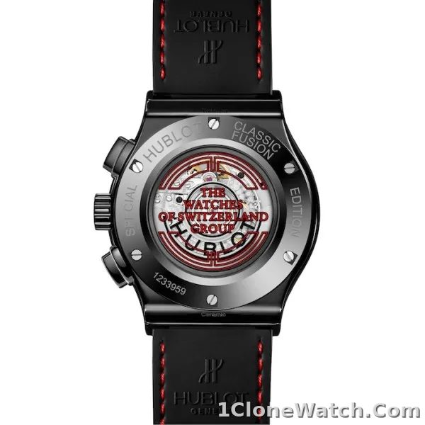Hublot Classic Fusion Men Automatic Black Alligator Watch 525.CM.0173.LR.AUM20 - detail