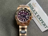 Superclone Rolex GMT-Master II 40 mm 126715CHNR Tiger Iron Dial - view 9