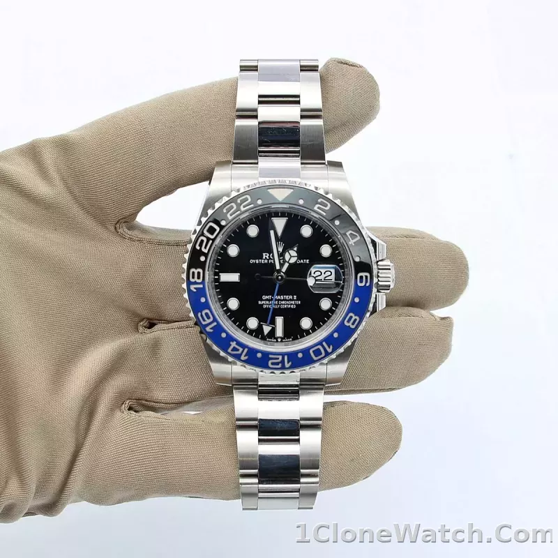 Superclone Rolex GMT-Master II 126710BLNR  Batman  41mm - detail