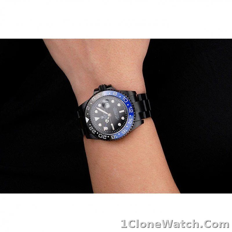 Superclone Rolex GMT-Master II 41mm Black Dial PR18239 - detail