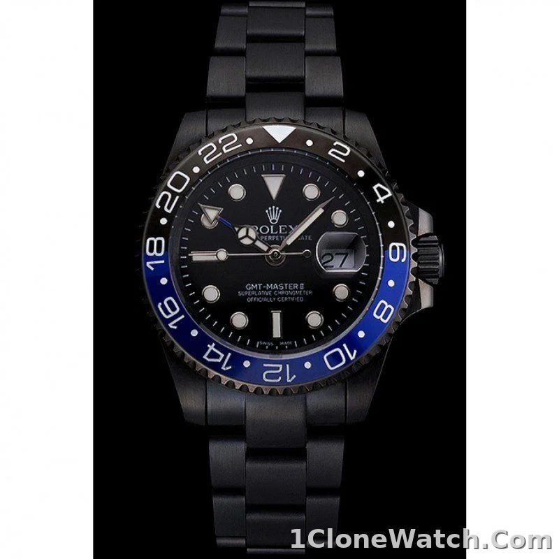 Superclone Rolex GMT-Master II 41mm Black Dial PR18239 - detail