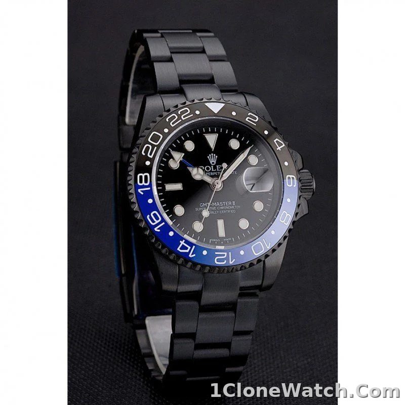 Superclone Rolex GMT-Master II 41mm Black Dial PR18239 - detail