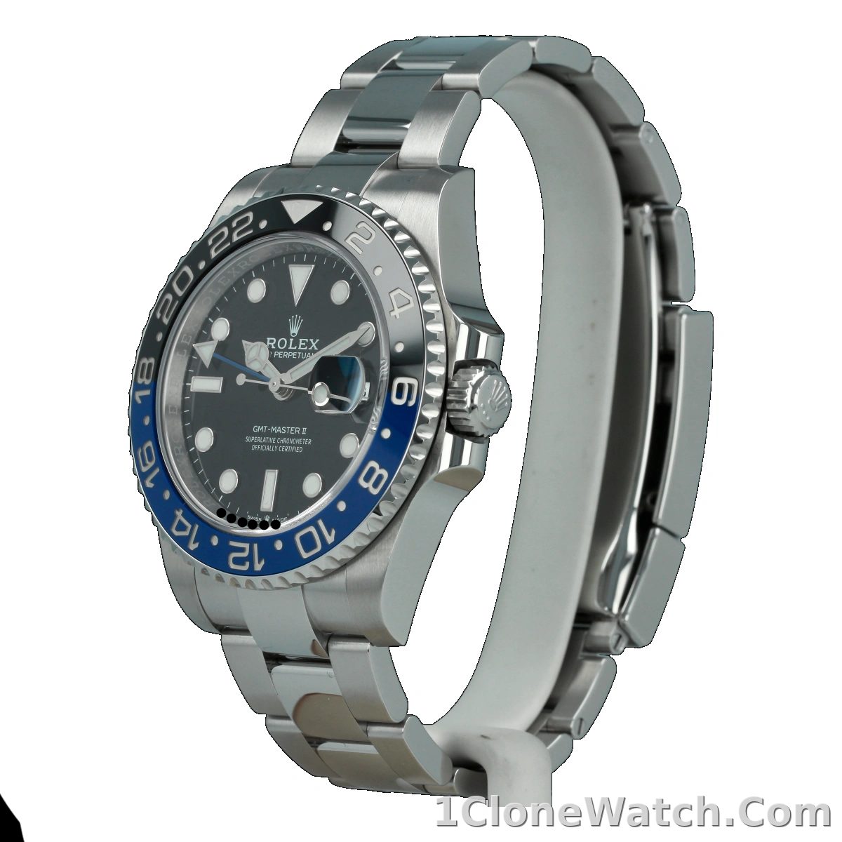 Rolex GMT-Master II 126710BLNR  Batman  41mm - detail
