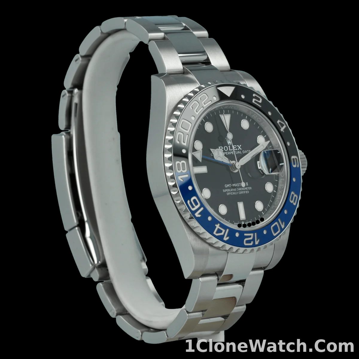 Rolex GMT-Master II 126710BLNR  Batman  41mm - detail