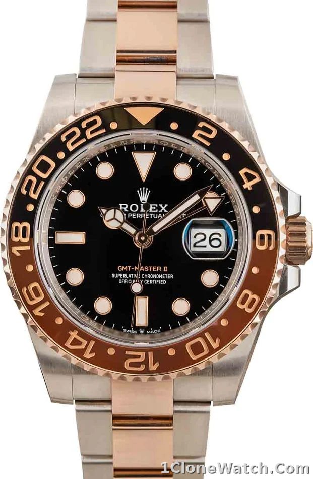 Rolex GMT-Master 40mm Black Dial 126711CHNR Root Beer