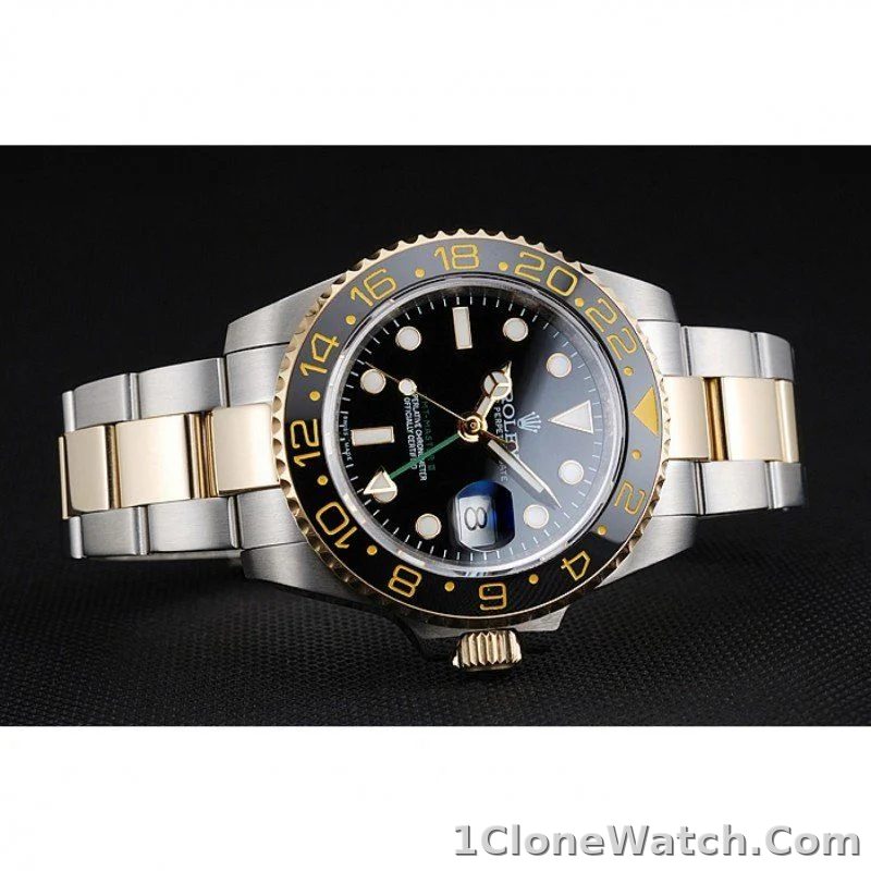 Superclone Rolex GMT-Master II 40mm Black Dial 80295 - detail