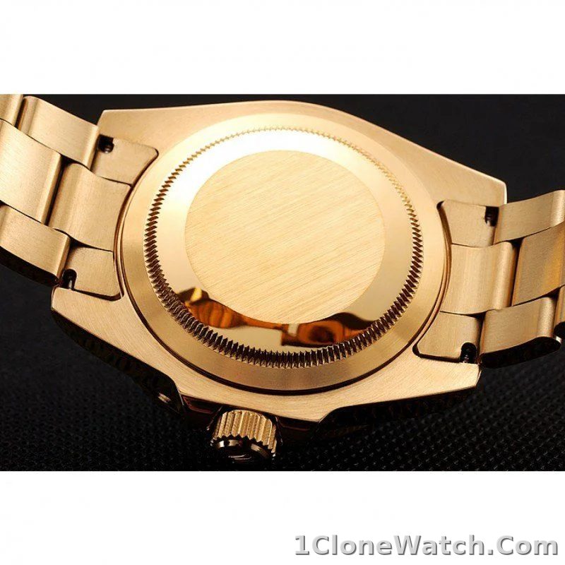 Superclone Rolex GMT-Master II 41mm Gold Dial 1453749 - detail