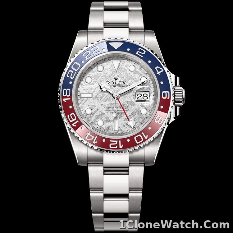Superclone Rolex GMT-Master II Meteorite Dial 126719BLRO  Superman  Oyster