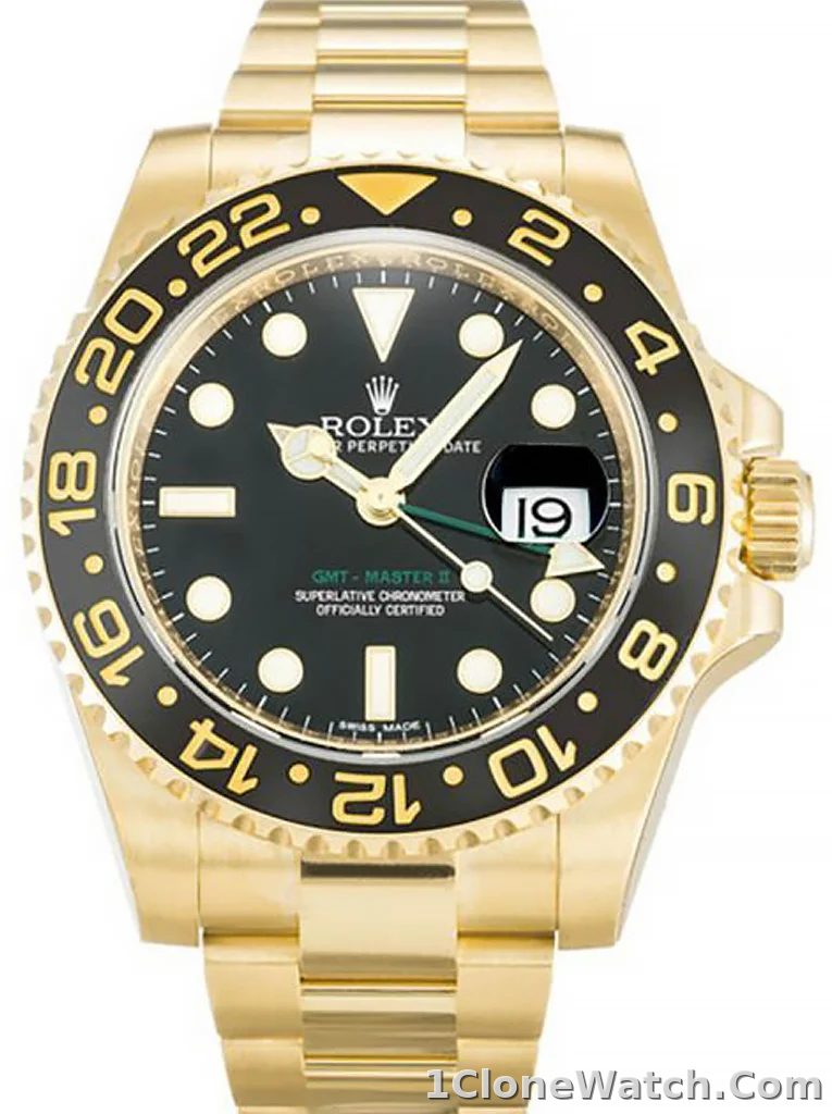 Rolex GMT-Master II 40mm Black Dial 116718