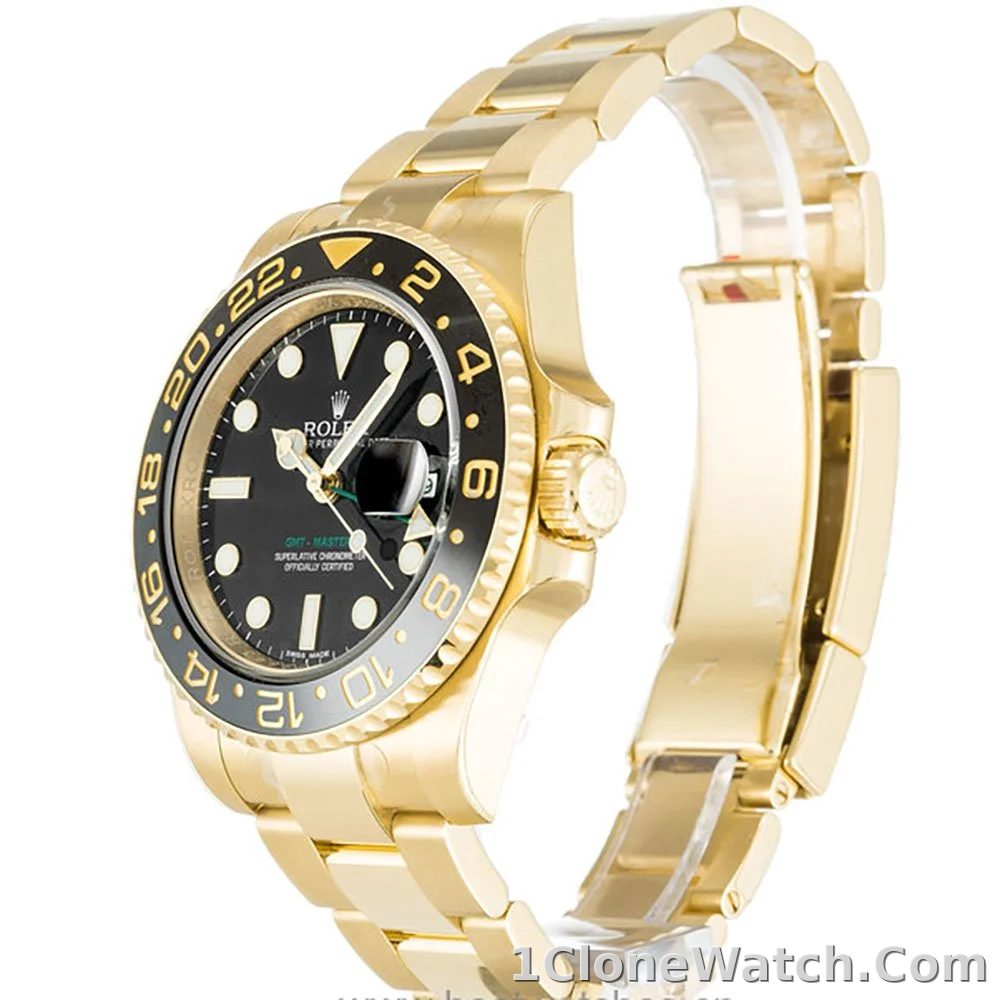 Rolex GMT-Master II 40mm Black Dial 116718 - detail