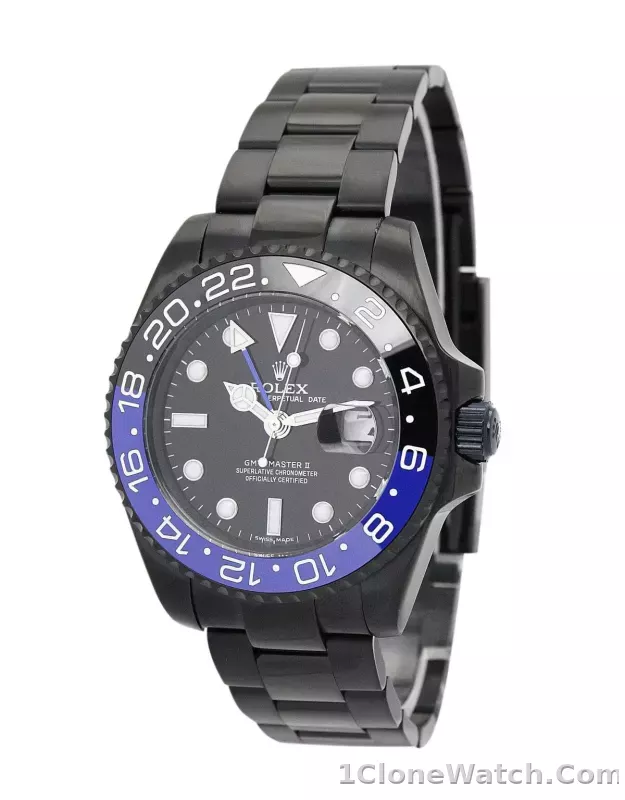 Rolex GMT Master 38mm Black Dial 176200 - detail