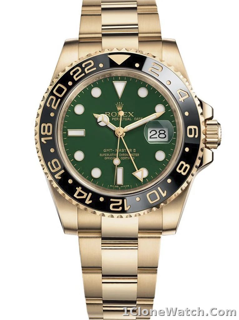 Superclone Rolex GMT-Master II 40mm Green Dial 116718LN