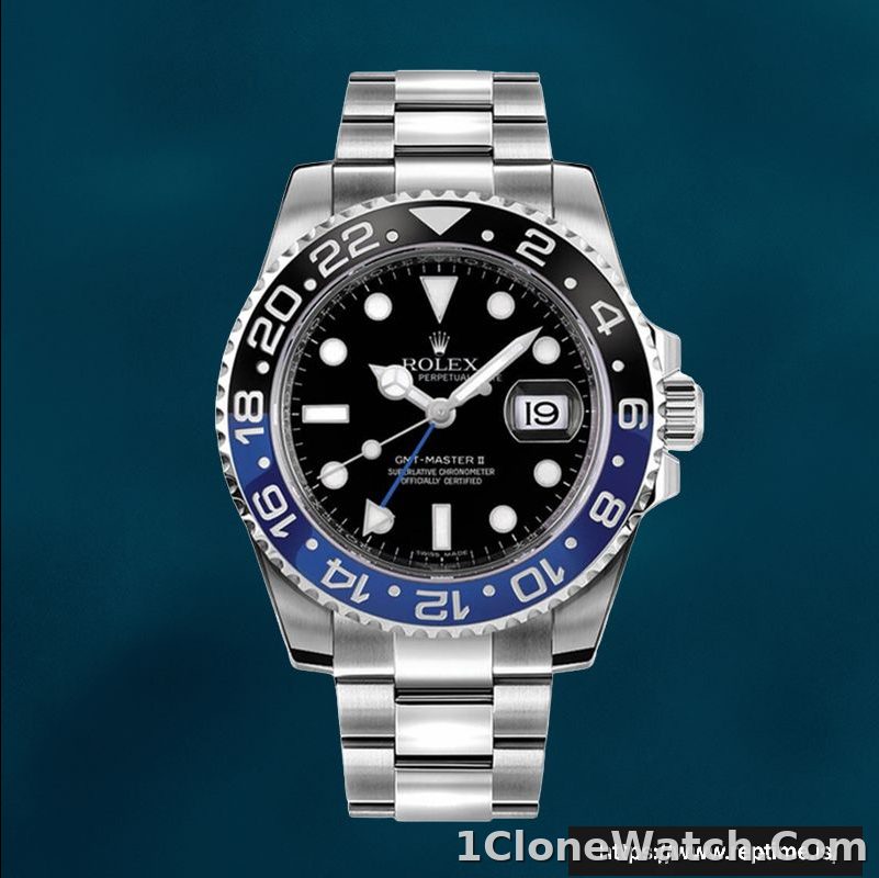 Rolex Gmt Master Ii 40mm Men’s 116710BLNR-78200 Oyster Bracelet - detail