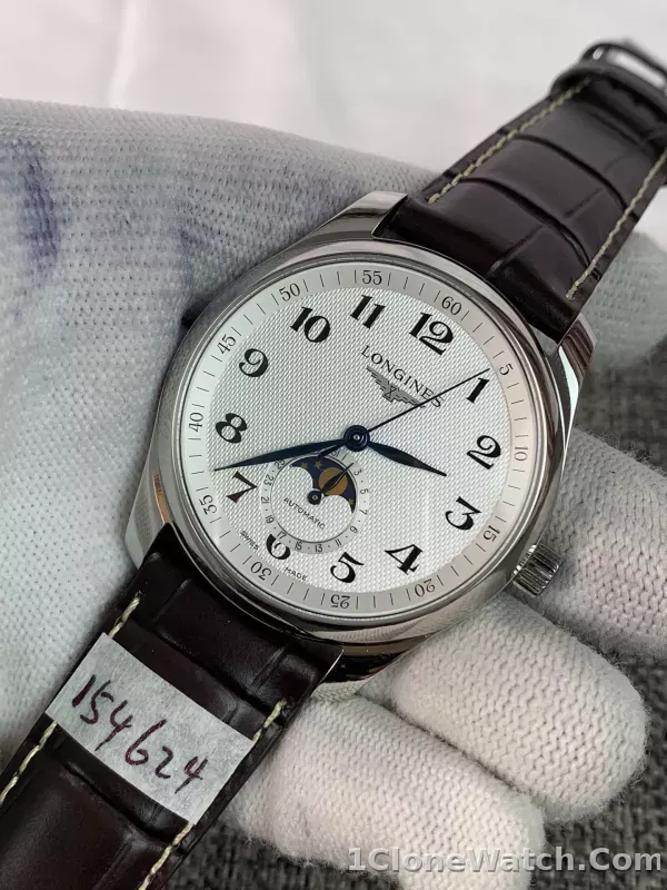Longines Master Collection Moonphase 40mm L2.909.4.78.3 - detail