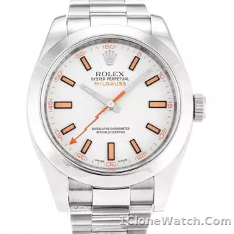 Rolex Milgauss 116400 GV - detail
